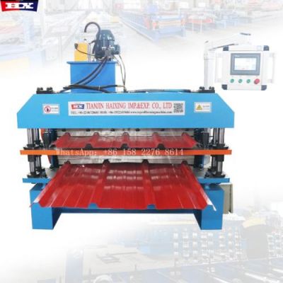 TR4 TR5 double layer roll forming machine