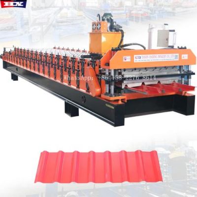 double layer iron sheet making machine