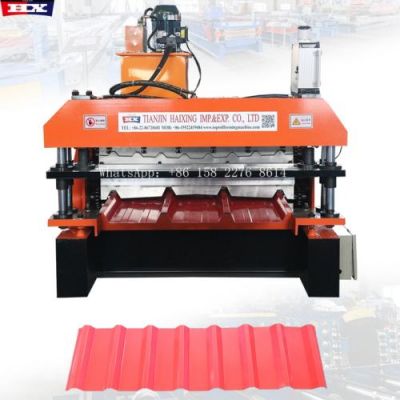 double layer roofing machine