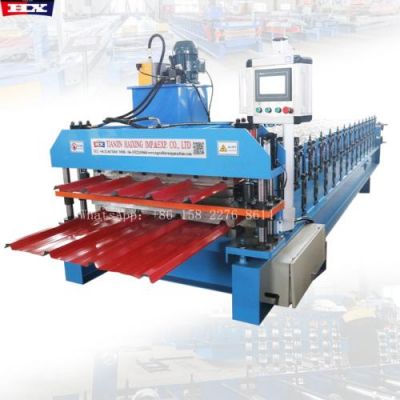 TR4 TR5 double layer roofing sheet roll forming machine