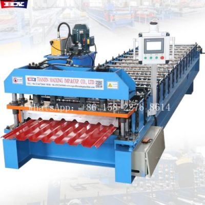 1008 trapezoidal metal roof sheet making machine