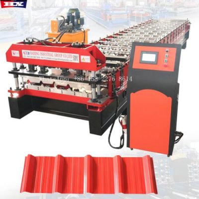 trapezoidal roof panel machine