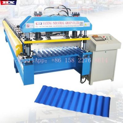 836 corrugated metal roofing machine