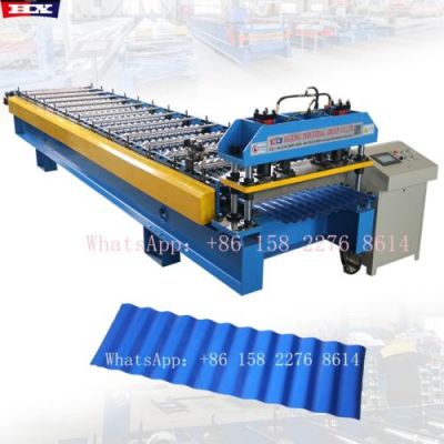 836 corrugated metal roof forming machine