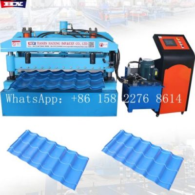 1100 glazed sheet roll forming machine