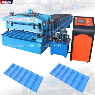 1100 roof tile forming machine