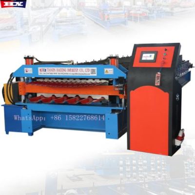 Maquina de dobrar telha de zinco ondulado e TP40