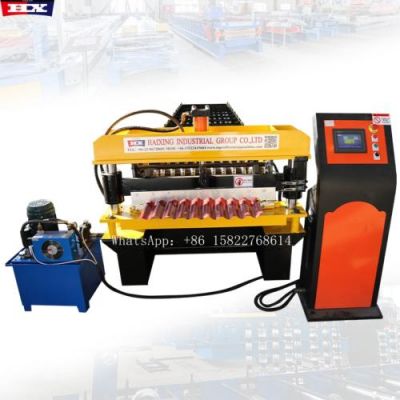 Maquina para fabricar lamina acanalada 836