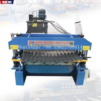 PV4 y acanalada maquina para hacer zinc