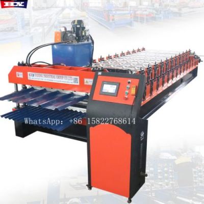 TR5 & corrugated double layer profile sheet making machine