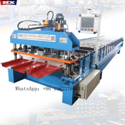 PV4 trapezoidal roof forming machine