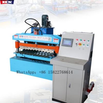 800 corrugated metal roofing machine