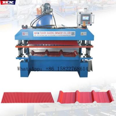 PV4 y ondulada maquina para hacer planchas de techo