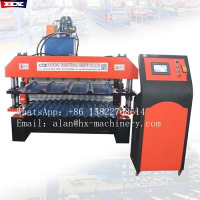 TR5 y ondulada maquinas para hacer laminas para techo de doble capa