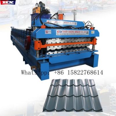 Mașină 2 în 1: T18 țiglă metalică 1120 și cutată