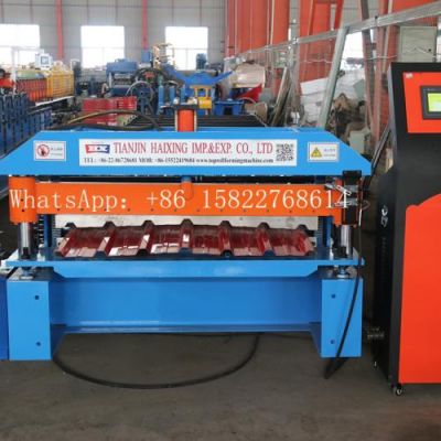 U panel roof sheet roll forming machine