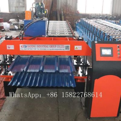 AG and corrugated double layer forming machine