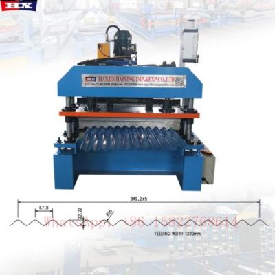 988 corrugated roof sheet roll forming machine