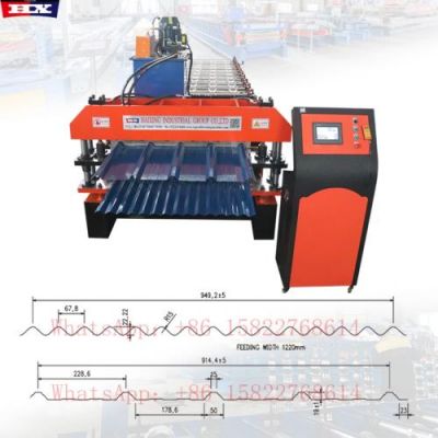 AG and corrugated double layer forming machine