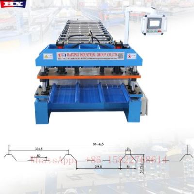 R panel roll former