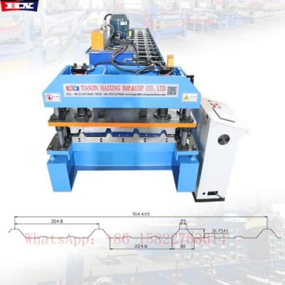 PBR panel roll forming machine