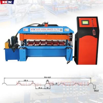 U panel roof sheet roll forming machine